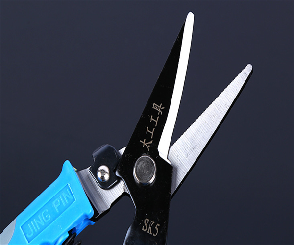 多功能钢带剪刀手动金属强力铁皮剪专业级电工航空剪